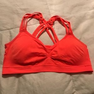 Anemone Strappy Seamless Bra (one size) Orange
